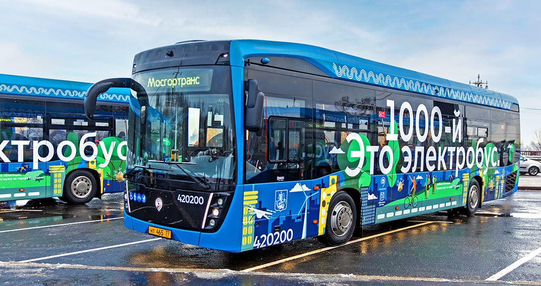 В столице благодаря «зеленым» облигациям запущен тысячный электробус
